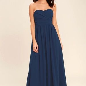 Strapless dress
